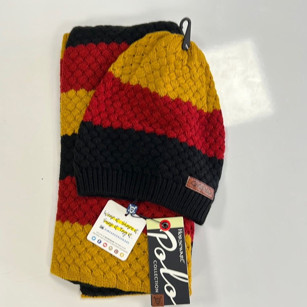 Horseware Ireland Polo Collection Hat & Scarf Set